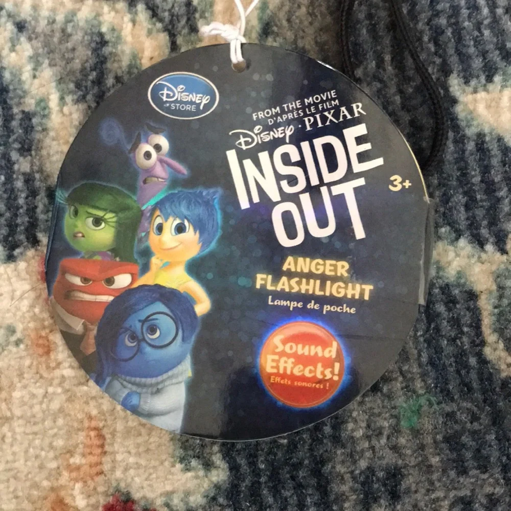 Inside Out Anger Flashlight